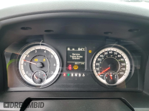 2016 Ram 1500 Tradesman with VIN 1C6RR7KG7GS362557, listed as a Copart auction lot 60565465 with 80,171 mi miles and Salvage title. Bid and sale history available at DreamBid. Image 9.