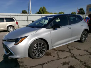 2021 Toyota Corolla Hatchback XSE with VIN JTNA4MBE6M3125836, listed as a Copart auction lot 73800704 with 56,394 mi miles and Salvage Title. Bid and sale history available at carsss.com. Image 1.
