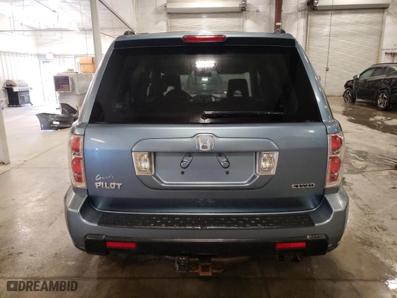 2006 Honda Pilot EX-L with RES with VIN 2HKYF18676H554339, listed as a Copart auction lot 44935225 with 225,171 mi miles and Salvage Title. Bid and sale history available at carsss.com. Image 6.