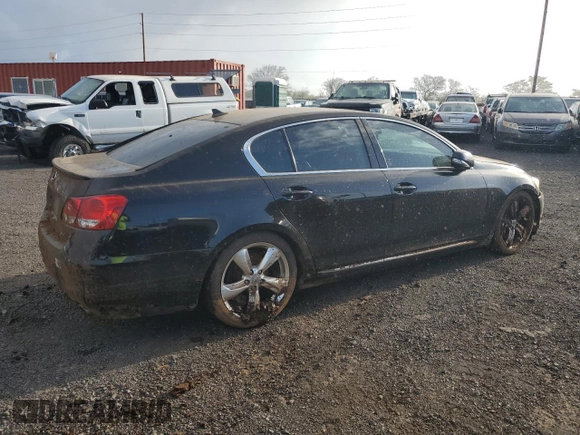 2008 Lexus GS 350 with VIN JTHBE96S280032756, listed as a Copart auction lot 43756355 with 170,707 mi miles and Salvage Title. Bid and sale history available at carsss.com. Image 3.