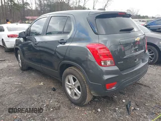 2020 Chevrolet Trax LS with VIN 3GNCJKSB3LL185308, listed as a IAAI auction lot 41206228 with 59,206 mi miles. Bid and sale history available at carsss.com. Image 3.