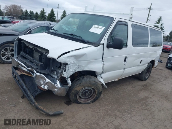 2012 Ford Econoline Passenger XL with VIN 1FBNE3BL3CDA98393, listed as a IAAI auction lot 42032460 with 139,564 mi miles and . Bid and sale history available at DreamBid. Image 2.