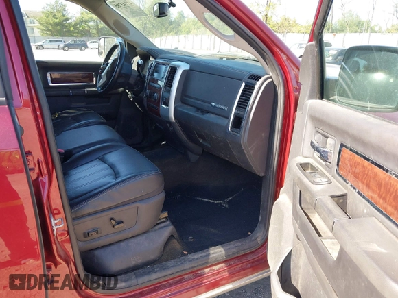 2012 Ram 2500 with VIN 3C6TD4KLXCG326833, listed as a IAAI auction lot 42143785 with Not provided miles and . Bid and sale history available at DreamBid. Image 5.