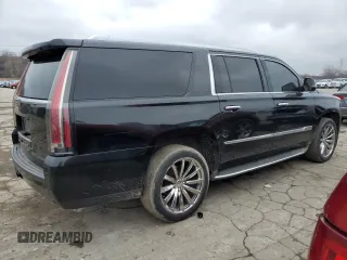 2015 Cadillac Escalade ESV Luxury z VIN 1GYS4SKJ2FR603383, wystawiony jako Copart lot #52463045 z przebiegiem 142 204 mil mil oraz Czysty tytuł • Clean title. Historia ofert i sprzedaży dostępna na DreamBid. Obrazek 3.