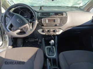 2017 Kia Rio LX with VIN KNADM4A39H6016175, listed as a Copart auction lot 49865335 with 0 mi miles and Salvage Title. Bid and sale history available at carsss.com. Image 8.