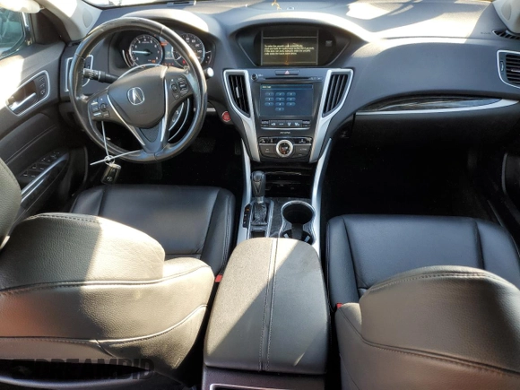 2018 Acura TLX with VIN 19UUB1F39JA002412, listed as a Copart auction lot 41780555 with 140,950 mi miles and Salvage Title. Bid and sale history available at carsss.com. Image 8.
