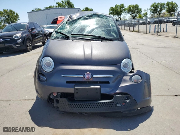 2015 FIAT 500e with VIN 3C3CFFGE4FT503658, listed as a Copart auction lot 51550215 with 79,727 mi miles and Clean Title. Bid and sale history available at carsss.com. Image 5.