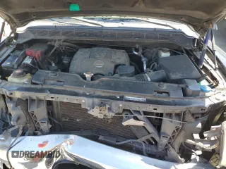 2012 Nissan Titan SV with VIN 1N6AA0ED3CN331091, listed as a Copart auction lot 57805625 with 106,693 mi miles and Salvage title. Bid and sale history available at DreamBid. Image 11.