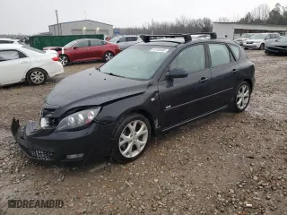 2008 Mazda Mazda3 s Grand Touring with VIN JM1BK344681156521, listed as a Copart auction lot 43185585 with 146,580 mi miles and Salvage Title. Bid and sale history available at carsss.com. Image 1.