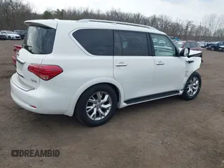 2014 Infiniti QX80 z VIN JN8AZ2NC0E9351569, wystawiony jako IAAI lot #41759656 z przebiegiem 111 892 mil mil oraz . Historia ofert i sprzedaży dostępna na DreamBid. Obrazek 4.