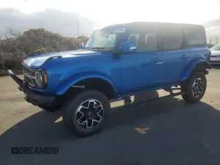 2022 Ford Bronco with VIN 1FMEE5BP6NLB24435, listed as a Copart auction lot 79577694 with 12,664 mi miles and Salvage Title. Bid and sale history available at carsss.com. Image 1.