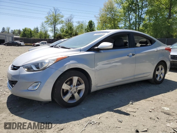 2012 Hyundai Elantra Limited z VIN 5NPDH4AE2CH086382, wystawiony jako Copart lot #54891285 z przebiegiem 138 181 mil mil oraz Szkoda całkowita • Salvage title. Historia ofert i sprzedaży dostępna na DreamBid. Obrazek 1.