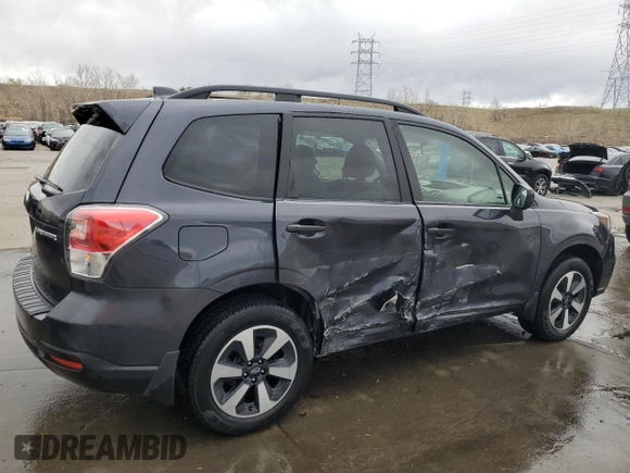 2018 Subaru Forester Premium with VIN JF2SJAGC6JH486068, listed as a Copart auction lot 51169505 with 49,553 mi miles and Salvage Title. Bid and sale history available at carsss.com. Image 3.