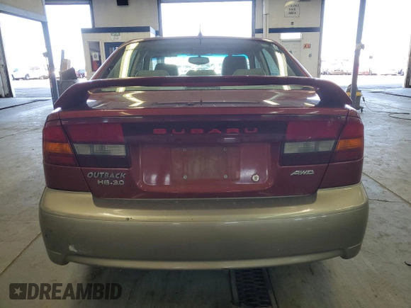 2004 Subaru Legacy Outback with VIN 4S3BE896547208985, listed as a Copart auction lot 47671475 with 255,395 mi miles and Salvage title. Bid and sale history available at DreamBid. Image 6.