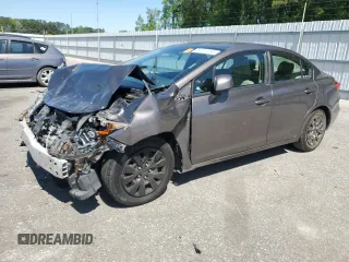 2012 Honda Civic LX z VIN 2HGFB2F58CH609079, wystawiony jako Copart lot #54717095 z przebiegiem 163 879 mil mil oraz Szkoda całkowita • Salvage title. Historia ofert i sprzedaży dostępna na DreamBid. Obrazek 1.