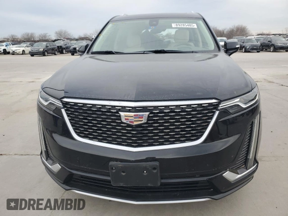 2022 Cadillac XT6 Premium Luxury with VIN 1GYKPCRS9NZ126039, listed as a Copart auction lot 89285485 with 29,451 mi miles and Salvage Title. Bid and sale history available at carsss.com. Image 5.