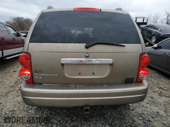 2006 Dodge Durango SLT with VIN 1D4HB48NX6F193299, listed as a Copart auction lot 47797005 with 220,783 mi miles and Salvage title. Bid and sale history available at DreamBid. Image 6.