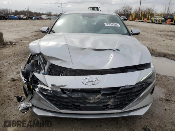 2021 Hyundai Elantra SEL z VIN 5NPLS4AG7MH039378, wystawiony jako Copart lot #50432535 z przebiegiem 88 153 mil mil oraz Szkoda całkowita • Salvage title. Historia ofert i sprzedaży dostępna na DreamBid. Obrazek 5.