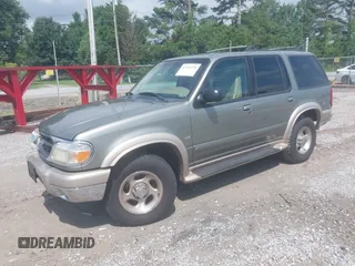 2001 Ford Explorer Eddie Bauer z VIN 1FMDU84PX1ZA24486, wystawiony jako IAAI lot #42533270 z przebiegiem 152 550 mil mil oraz . Historia ofert i sprzedaży dostępna na DreamBid. Obrazek 2.
