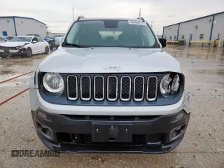 2017 Jeep Renegade Latitude with VIN ZACCJABB5HPE40221, listed as a Copart auction lot 58489125 with 185,136 mi miles and Salvage title. Bid and sale history available at DreamBid. Image 5.