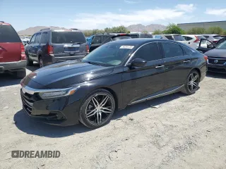 2021 Honda Accord Touring with VIN 1HGCV2F92MA021160, listed as a Copart auction lot 58254135 with 40,271 mi miles and Salvage title. Bid and sale history available at DreamBid. Image 1.