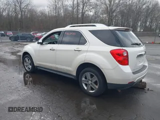 2014 Chevrolet Equinox LTZ with VIN 1GNALDEK6EZ111157, listed as a IAAI auction lot 41862530 with 1 mi miles. Bid and sale history available at carsss.com. Image 3.