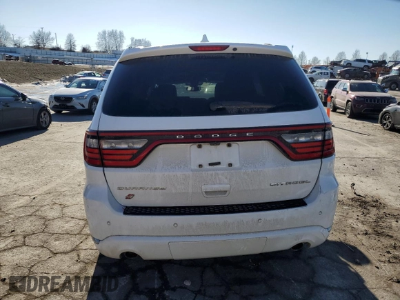 2018 Dodge Durango Citadel with VIN 1C4RDJEG0JC400423, listed as a Copart auction lot 42122825 with 123,903 mi miles and Salvage title. Bid and sale history available at DreamBid. Image 6.