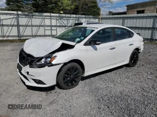 2018 Nissan Sentra SR with VIN 3N1AB7AP4JY236177, listed as a Copart auction lot 55606275 with 91,772 mi miles and Salvage Title. Bid and sale history available at DreamBid. Image 1.