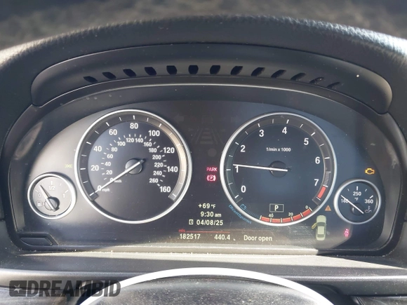 2013 BMW 5 Series 535i with VIN WBAFR7C57DC826801, listed as a IAAI auction lot 41979778 with 182,517 mi miles and . Bid and sale history available at DreamBid. Image 7.