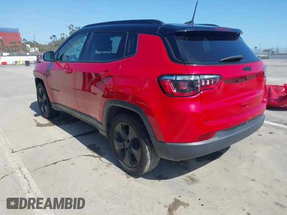 2021 Jeep Compass Altitude with VIN 3C4NJCBB3MT560039, listed as a IAAI auction lot 42536979 with 30,357 mi miles and . Bid and sale history available at DreamBid. Image 3.