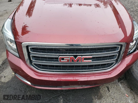 2019 GMC Yukon XL SLT with VIN 1GKS2GKC6KR341781, listed as a Copart auction lot 77468734 with 93,482 mi miles and Salvage Title. Bid and sale history available at DreamBid. Image 12.
