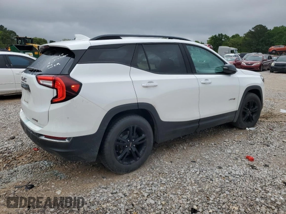 2023 GMC Terrain AT4 z VIN 3GKALYEG9PL230220, wystawiony jako Copart lot #51792825 z przebiegiem 27 957 mil mil oraz Szkoda całkowita • Salvage title. Historia ofert i sprzedaży dostępna na DreamBid. Obrazek 3.