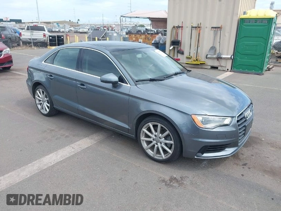 2015 Audi A3 1.8T Premium with VIN WAUACGFF1F1004798, listed as a IAAI auction lot 42078500 with 89,747 mi miles. Bid and sale history available at carsss.com. Image 1.