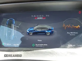2017 Tesla Model S 100D with VIN 5YJSA1E44HF220391, listed as a IAAI auction lot 37381201 with Not Provided miles and . Bid and sale history available at DreamBid. Image 7.