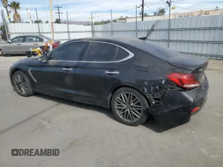 2019 Genesis G70 2.0T Advanced with VIN KMTG34LA6KU027024, listed as a Copart auction lot 78236714 with 29,044 mi miles and Salvage Title. Bid and sale history available at carsss.com. Image 2.