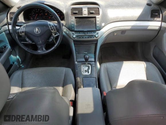 2007 Acura TSX Navi with VIN JH4CL96927C018473, listed as a Copart auction lot 60079735 with 364,753 mi miles and Salvage title. Bid and sale history available at DreamBid. Image 8.
