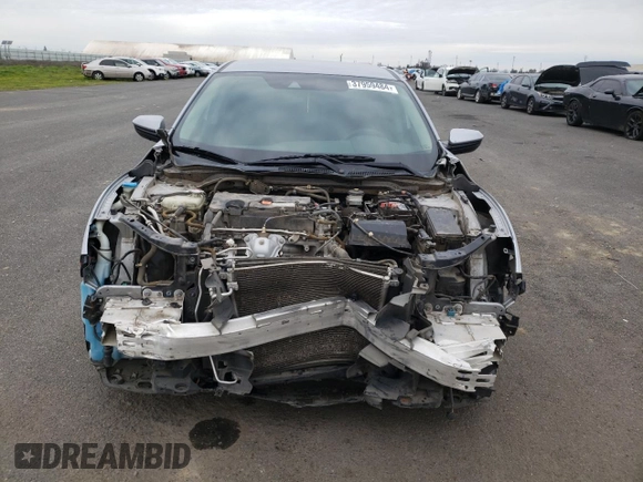 2019 Honda Civic Sedan LX with VIN 19XFC2F61KE200100, listed as a Copart auction lot 37959484 with 131,847 mi miles and Salvage Title. Bid and sale history available at carsss.com. Image 5.
