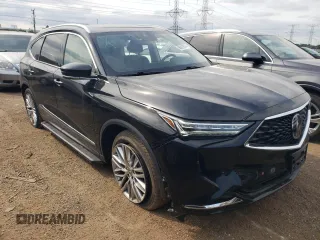 2022 Acura MDX w/Advance Package with VIN 5J8YE1H87NL035338, listed as a Copart auction lot 66809874 with 32,217 mi miles and Salvage Title. Bid and sale history available at carsss.com. Image 4.