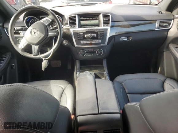 2015 Mercedes-Benz M 350 with VIN 4JGDA5HB0FA539881, listed as a Copart auction lot 58784215 with 115,933 mi miles and Clean title. Bid and sale history available at DreamBid. Image 8.