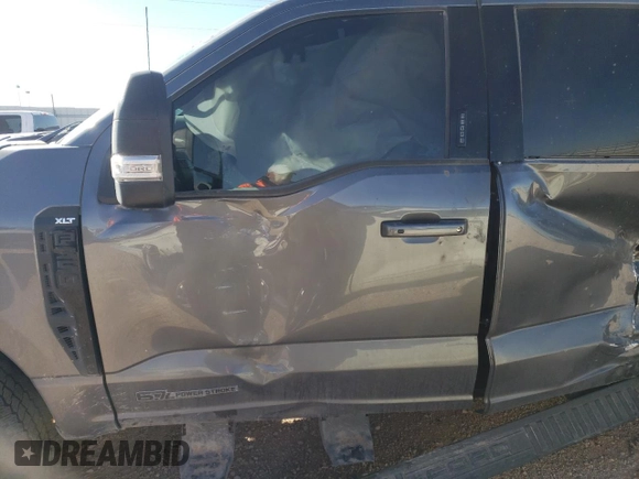 2024 Ford F-350 XL with VIN 1FT8W3BT0REF19303, listed as a Copart auction lot 88505855 with 5,453 mi miles and Salvage Title. Bid and sale history available at DreamBid. Image 7.