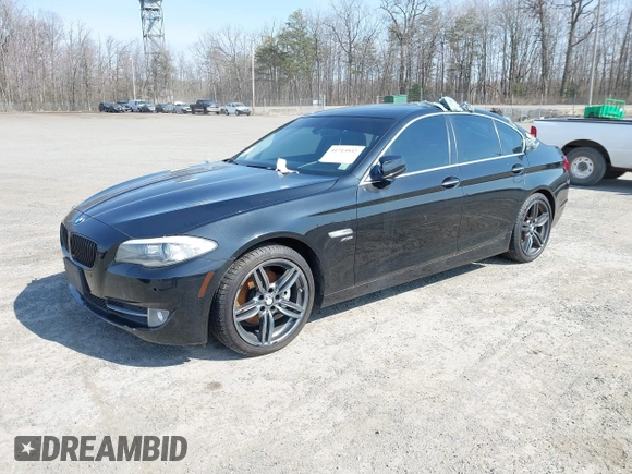 2012 BMW 5 Series 528i xDrive with VIN WBAXH5C56CDW11351, listed as a IAAI auction lot 41713932 with Not Provided miles and . Bid and sale history available at DreamBid. Image 2.