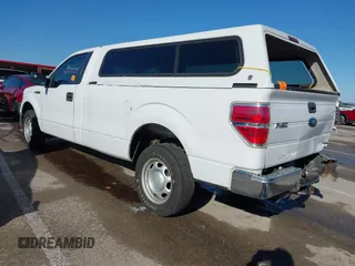2013 Ford F-150 XL with VIN 1FTNF1CF0DKF81570, listed as a IAAI auction lot 41421397 with 135,378 mi miles. Bid and sale history available at carsss.com. Image 3.