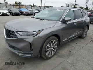 2025 Acura MDX Technology with VIN 5J8YD9H43SL000421, listed as a Copart auction lot 66170625 with 17,143 mi miles and Salvage title. Bid and sale history available at DreamBid. Image 1.