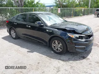 2017 Kia Optima LX with VIN 5XXGT4L39HG139895, listed as a IAAI auction lot 42495343 with 105,346 mi miles and . Bid and sale history available at DreamBid. Image 1.