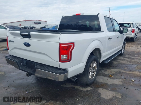 2017 Ford F-150 XL with VIN 1FTEW1CP8HKD14868, listed as a IAAI auction lot 41283225 with 64,432 mi miles. Bid and sale history available at carsss.com. Image 4.
