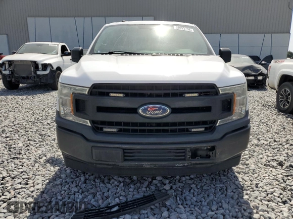 2018 Ford F-150 XL with VIN 1FTFX1C51JKC29165, listed as a Copart auction lot 53992755 with 160,047 mi miles and Clean Title. Bid and sale history available at carsss.com. Image 5.