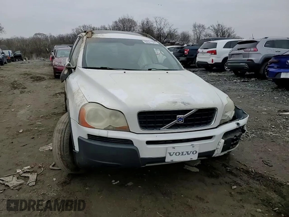 2004 Volvo XC90 with VIN YV1CZ59H741044399, listed as a Copart auction lot 86621574 with 156,673 mi miles and Salvage Title. Bid and sale history available at carsss.com. Image 12.