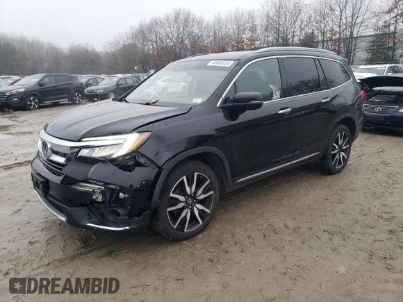 2020 Honda Pilot Touring 7-Passenger z VIN 5FNYF6H67LB003593, wystawiony jako Copart lot #83658334 z przebiegiem 105 575 mil mil oraz Szkoda całkowita • Salvage title. Historia ofert i sprzedaży dostępna na DreamBid. Obrazek 1.