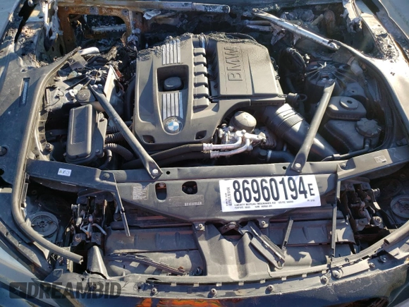 2012 BMW 7 Series 740Li with VIN WBAKB4C56CC576967, listed as a Copart auction lot 86960194 with 0 mi miles and Non Repairable. Bid and sale history available at carsss.com. Image 11.