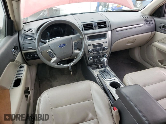 2011 Ford Fusion SEL with VIN 3FAHP0JG6BR225705, listed as a Copart auction lot 51157335 with 134,139 mi miles and Salvage Title. Bid and sale history available at carsss.com. Image 8.